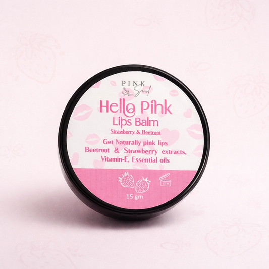 Hello Pink lips Balm
