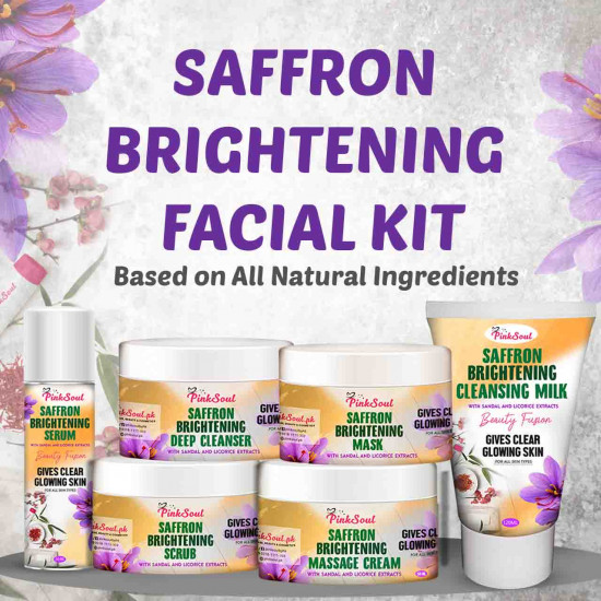 Saffron Whitening Facial Kit
